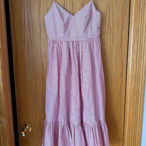 J. Crew Midi Striped Dress